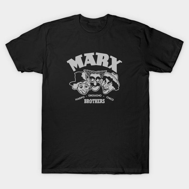 Mod.5 Groucho Chico Harpo Marx Brothers T-Shirt by parashop